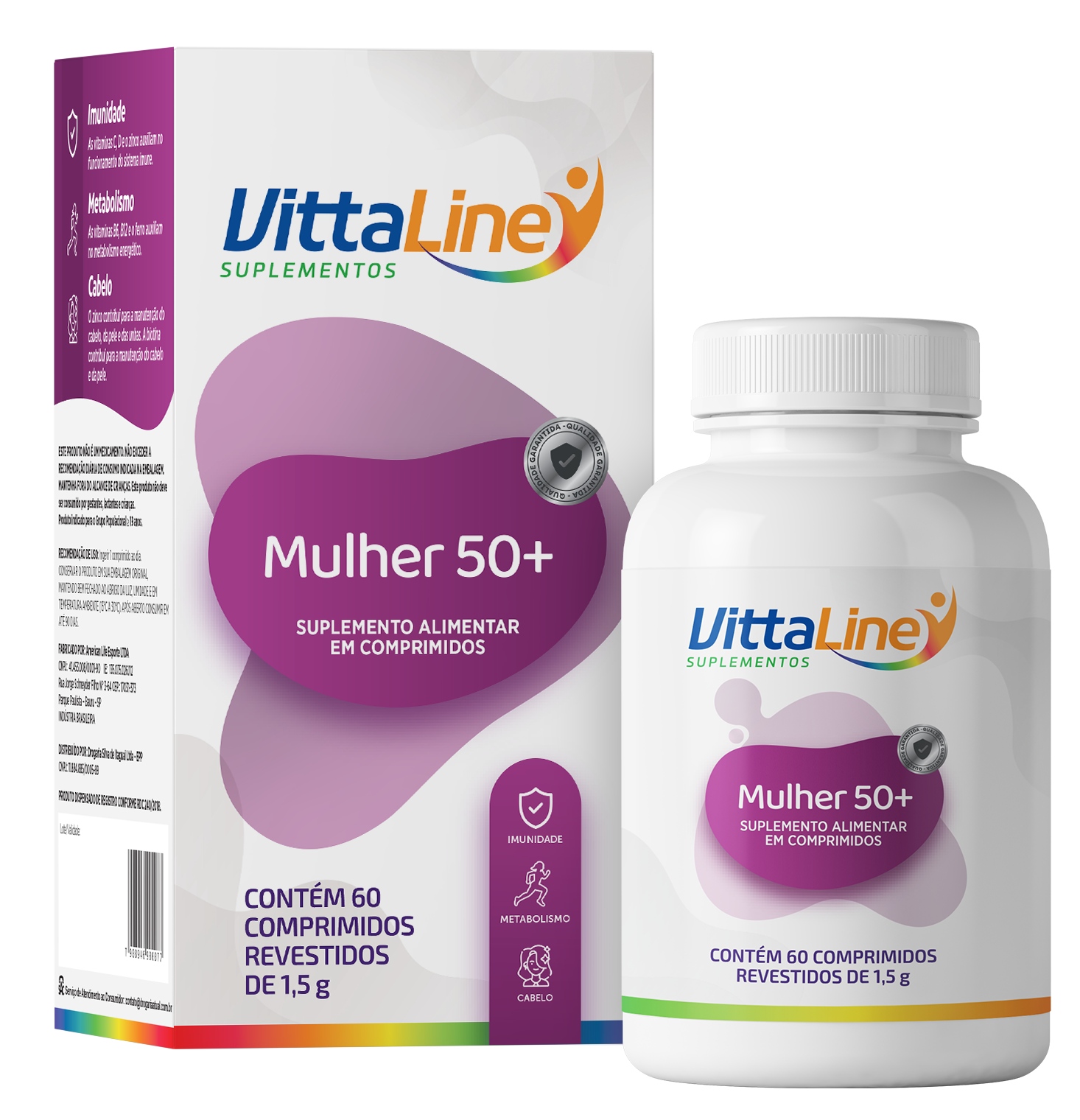 Vittaline Mulher 50+ c/ 60 comp.